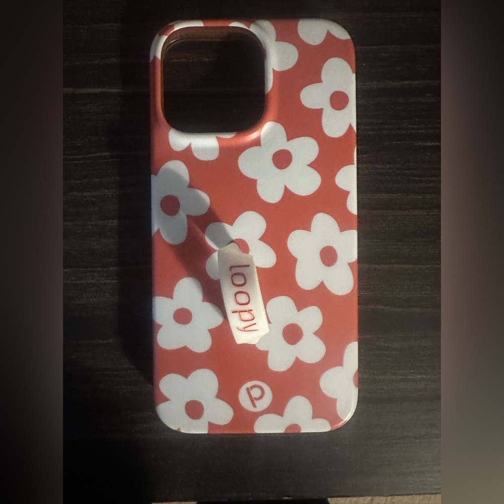 Loopy Floral Pattern Phone Case